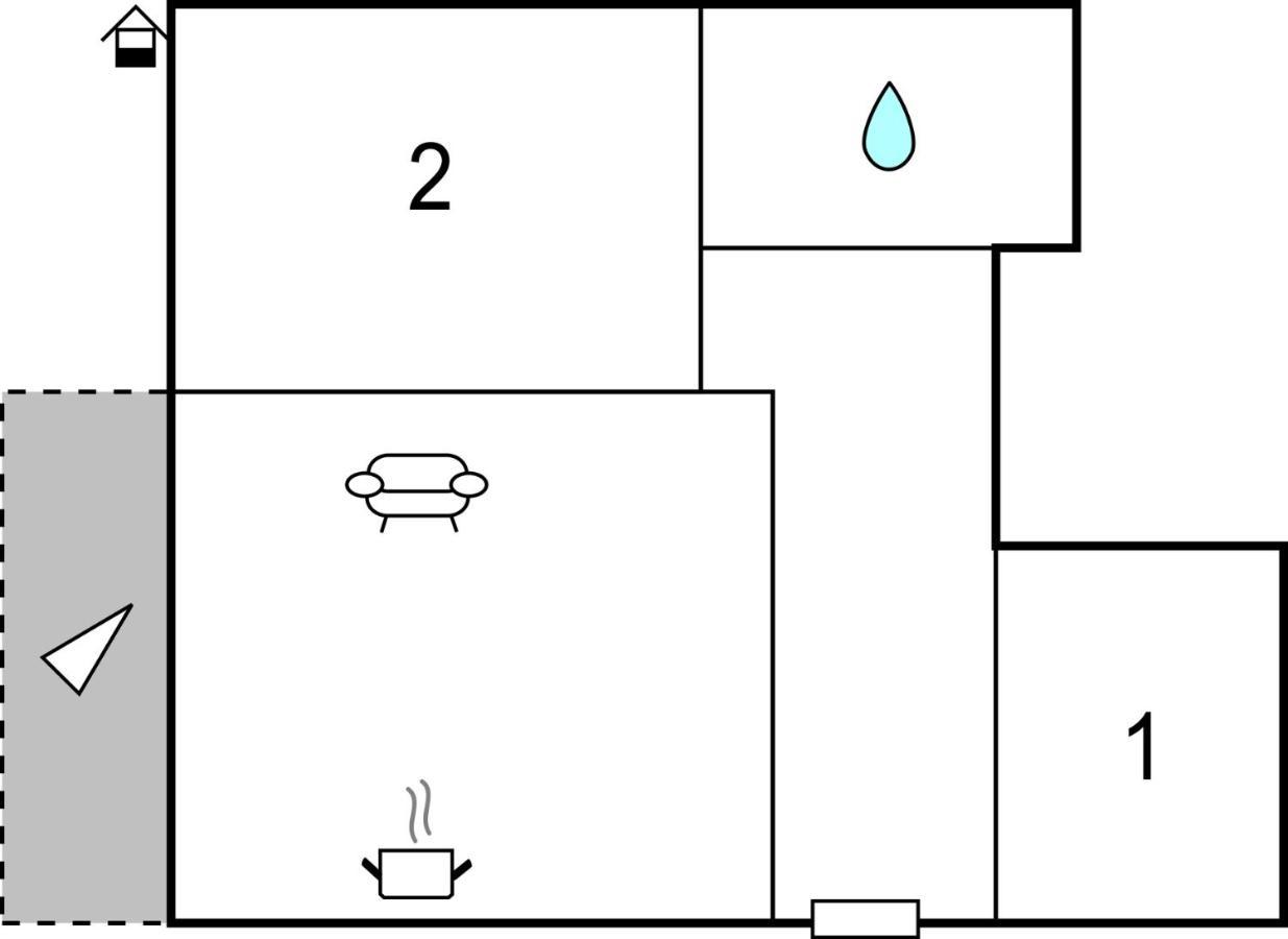 2 Bedroom Beautiful Apartment In 奥米沙利 外观 照片